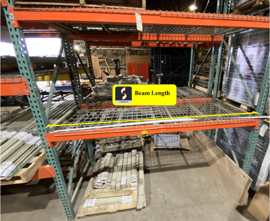 How to measure pallet rack